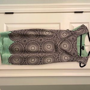 100% Polyester Dress with Lining. Machine wash